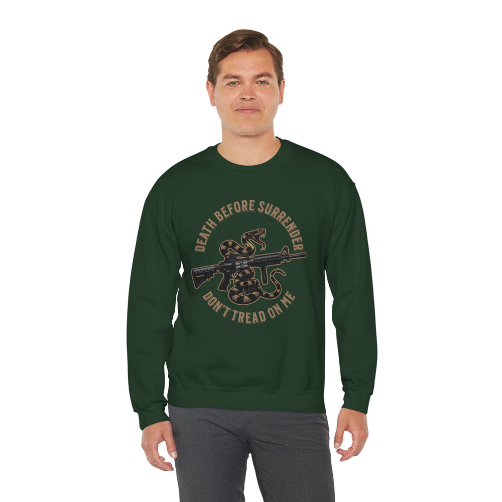 COLOR DEATH BEFORE SURRENDER SWEATSHIRT