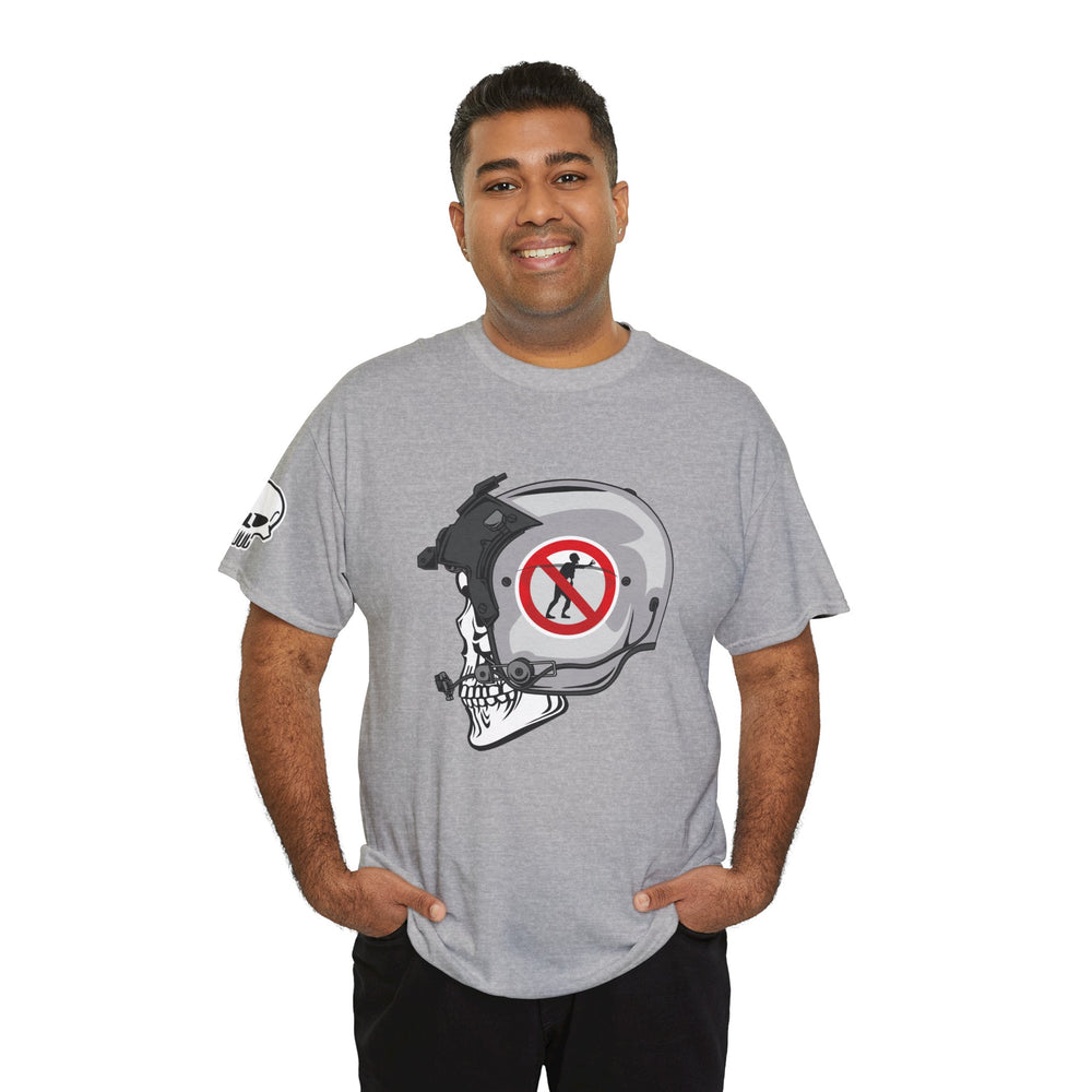 NO ZOMBIE RIDES T SHIRT