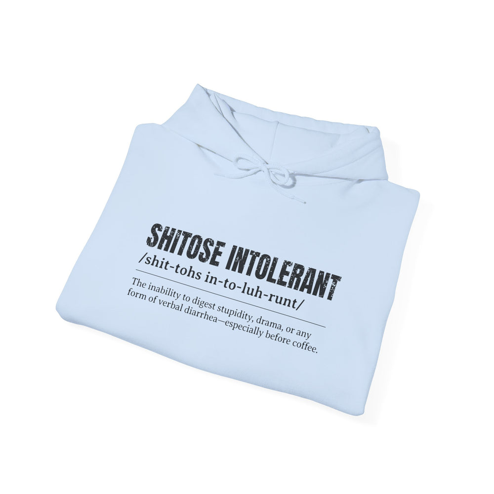 SHITOSE INTOLERANT HOODIE