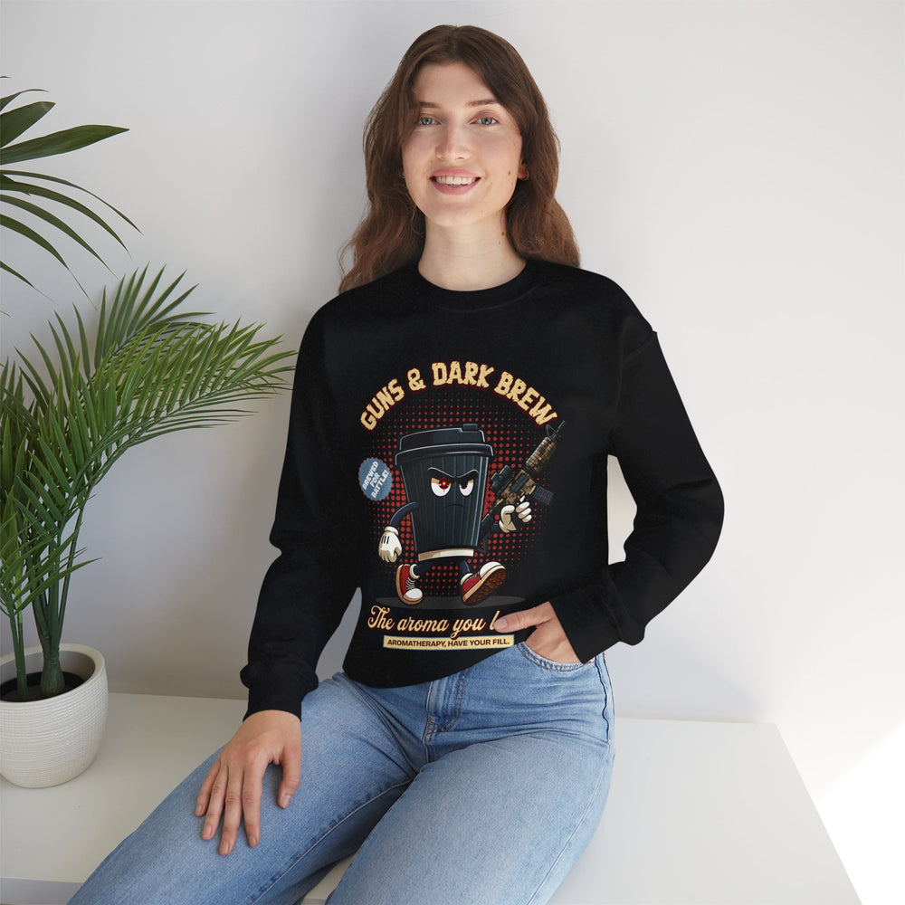 GUNS AND DARK BREW SWEATSHIRT