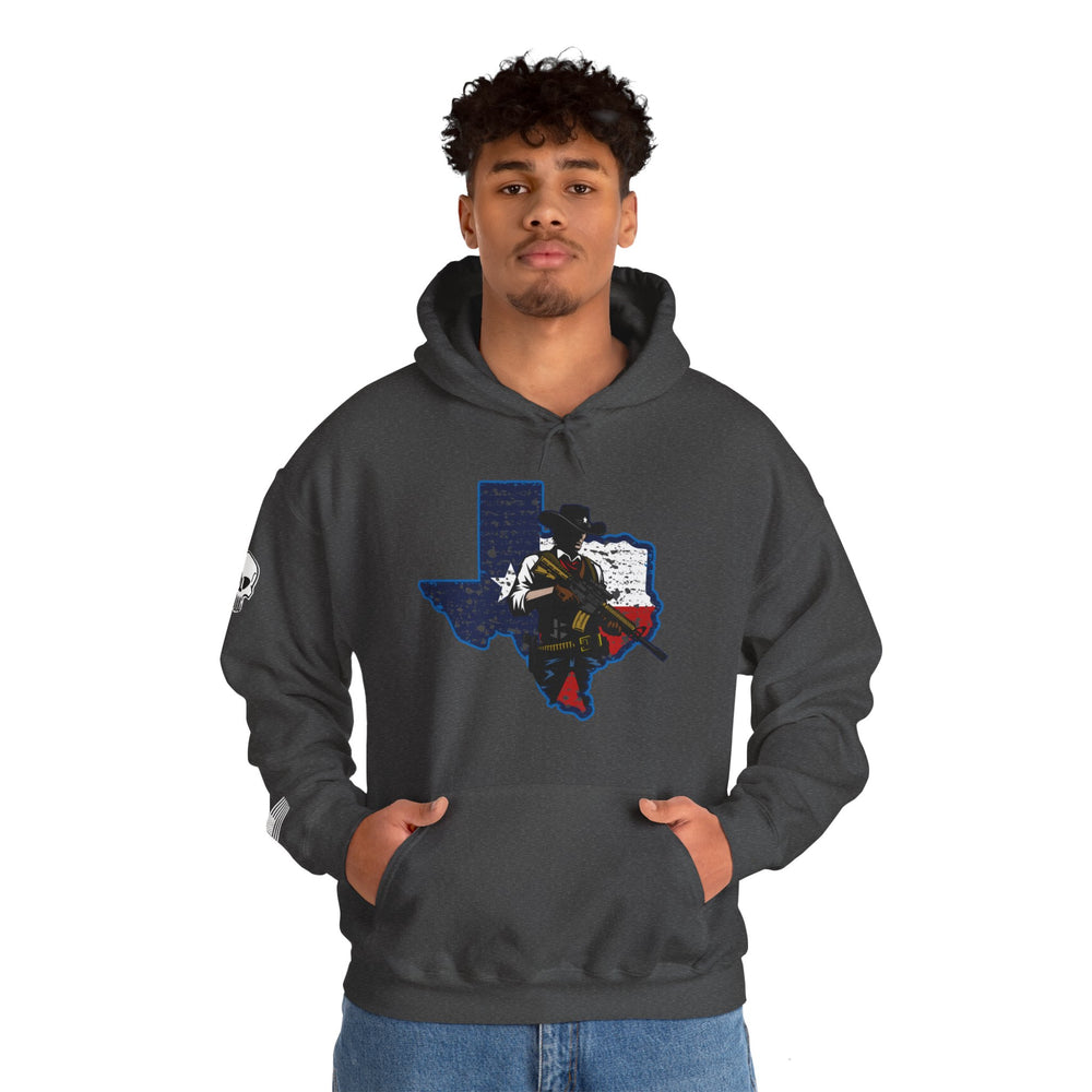 TEXAS STATE COWBOY HOODIE