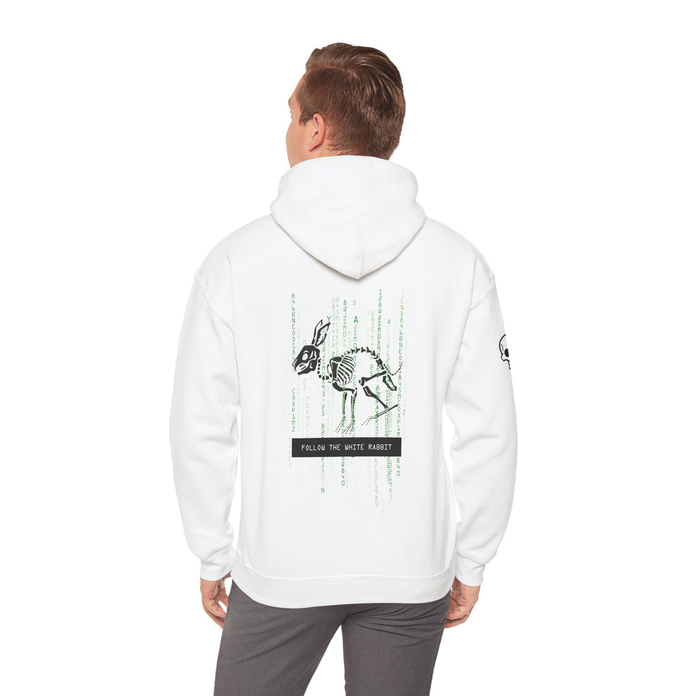 FOLLOW THE WHITE RABBIT HOODIE