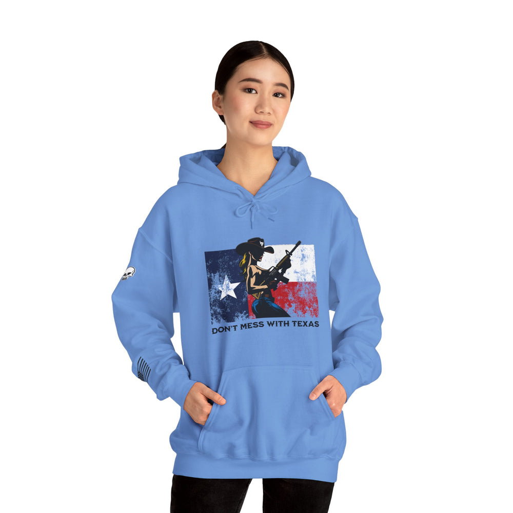 DON'T MESS WITH TEXAS COWGIRL HOODIE