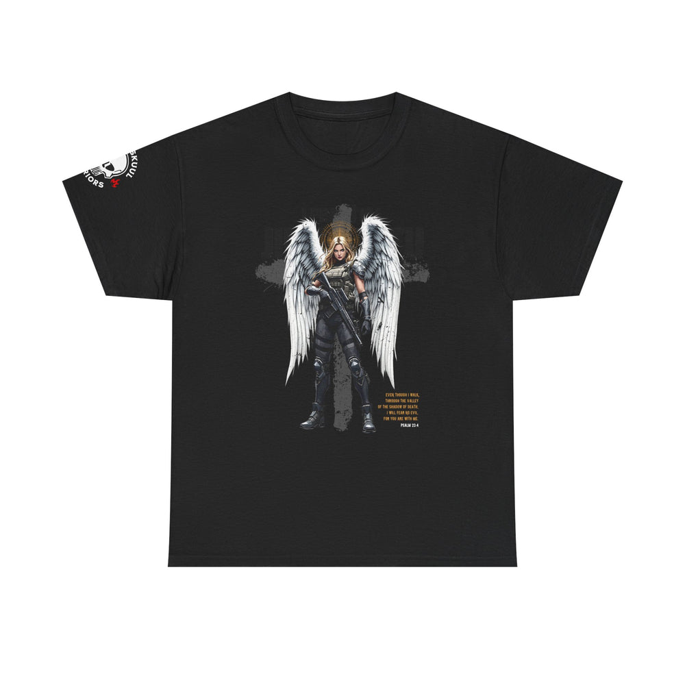 FEMALE ARCHANGEL PSALM 23:4 T SHIRT