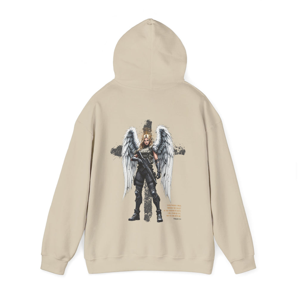 FEMALE ARCHANGEL PSALM 23:4 HOODIE