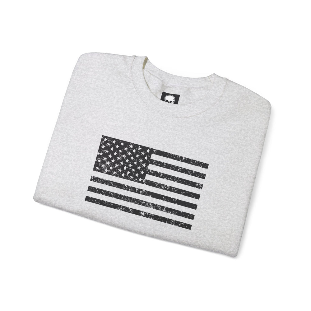 USA GRUNGE FLAG SWEATSHIRT