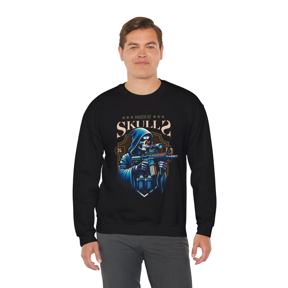 MAKER OF SKULLS SWEATSHIRT