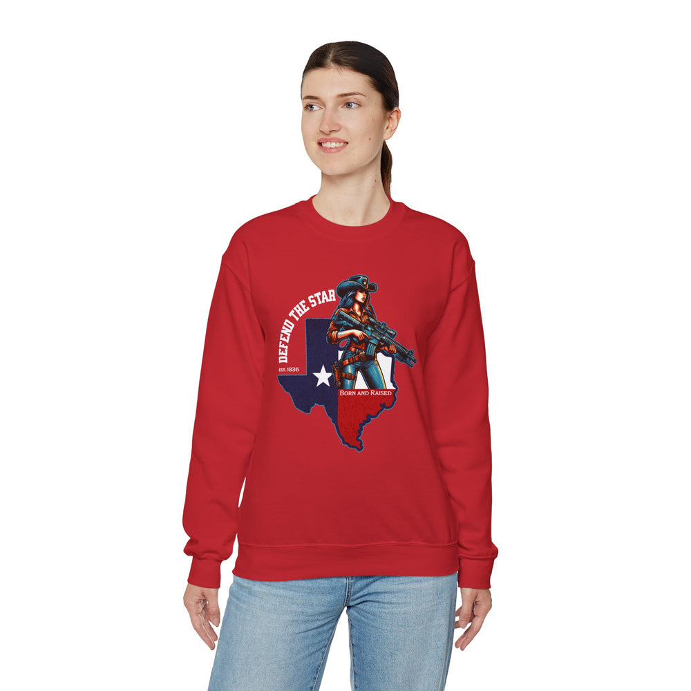 COWGIRL DEFENSE SWEATSHIRT