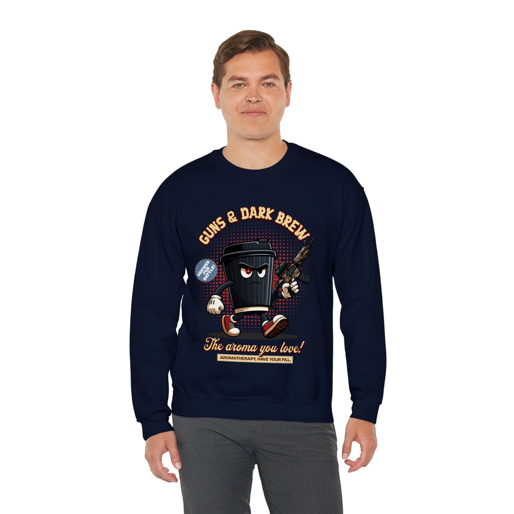 GUNS AND DARK BREW SWEATSHIRT