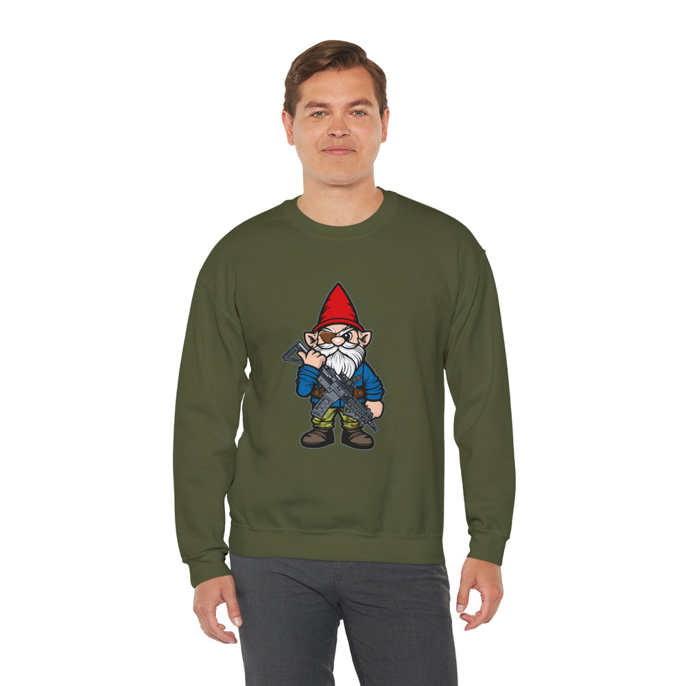 SNAKE GARDEN GNOME SWEATSHIRT