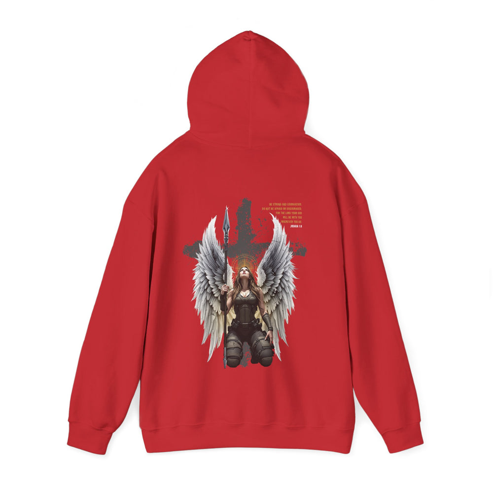 FEMALE ARCHANGEL JOSHUA 1:9 HOODIE