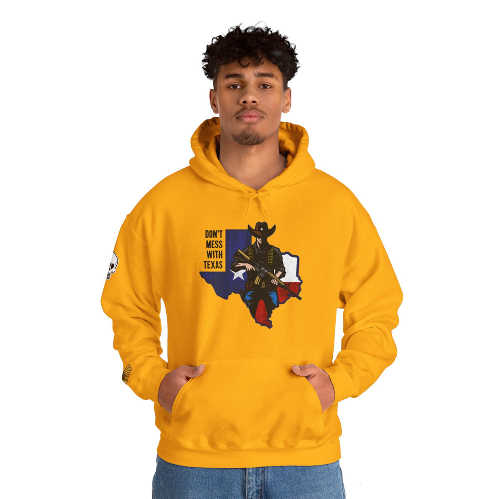 DON'T MESS WITH TEXAS STATE COWBOY HOODIE