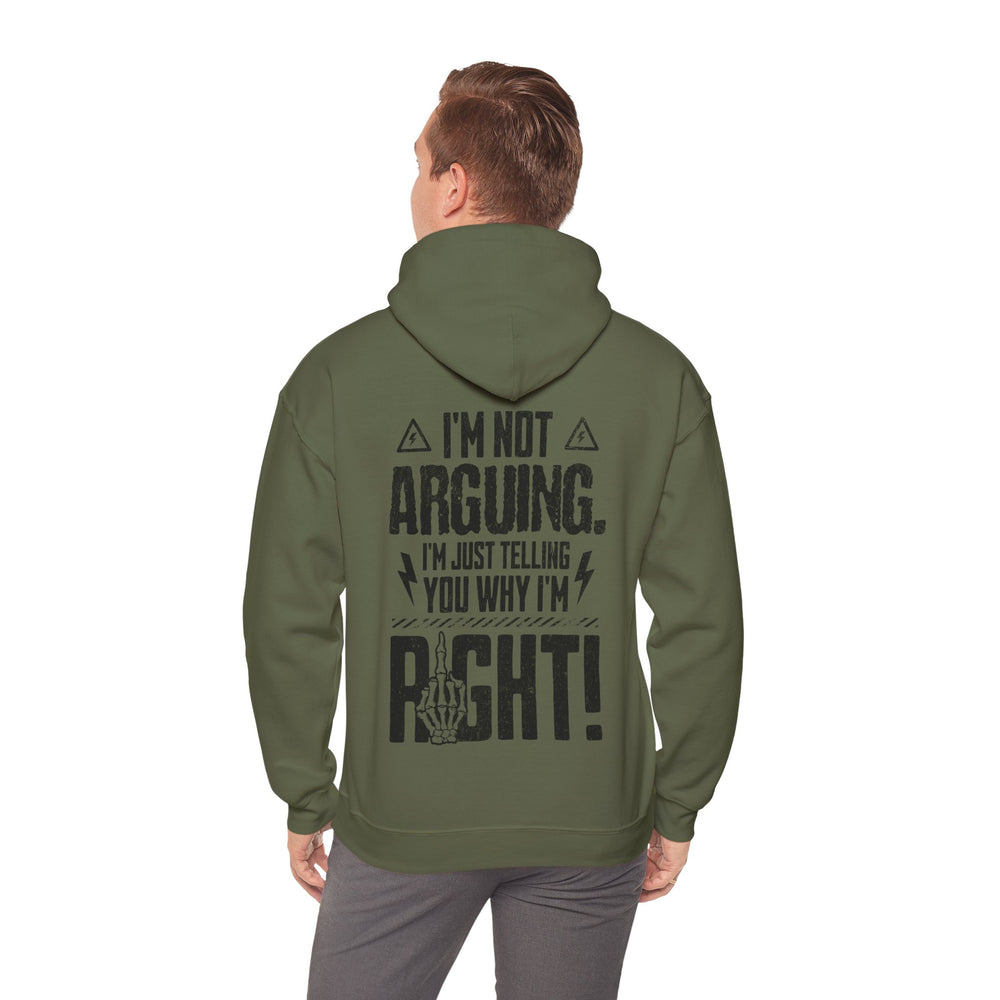 RIGHT BY DEFAULT HOODIE