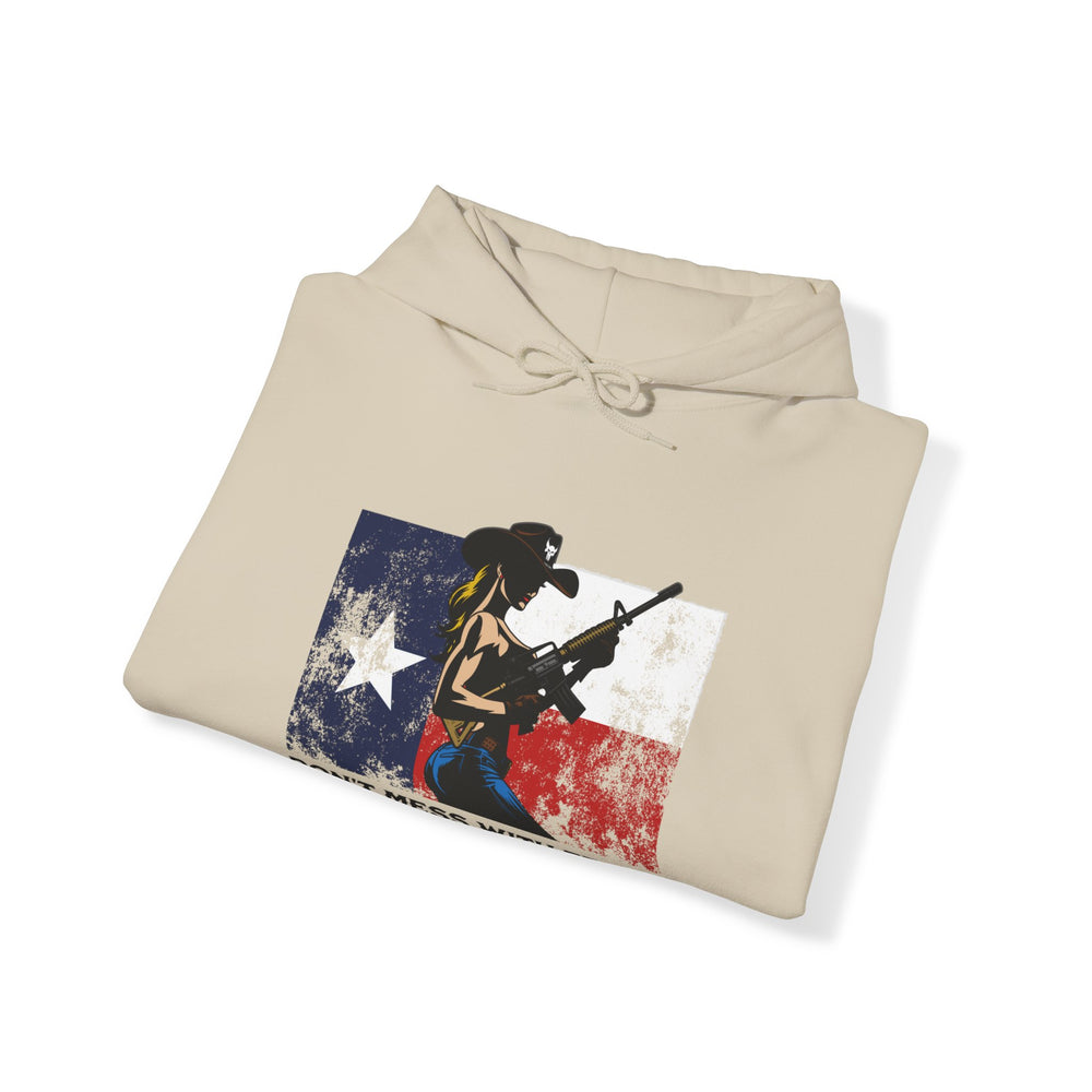 DON'T MESS WITH TEXAS COWGIRL HOODIE