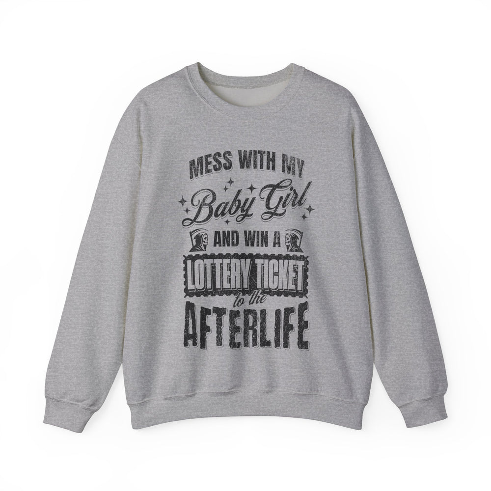 DADDY'S WARNING SWEATSHIRT