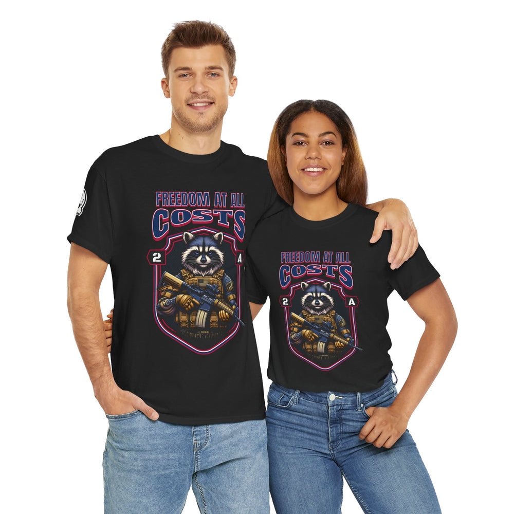 RACCOON FREEDOM T SHIRT