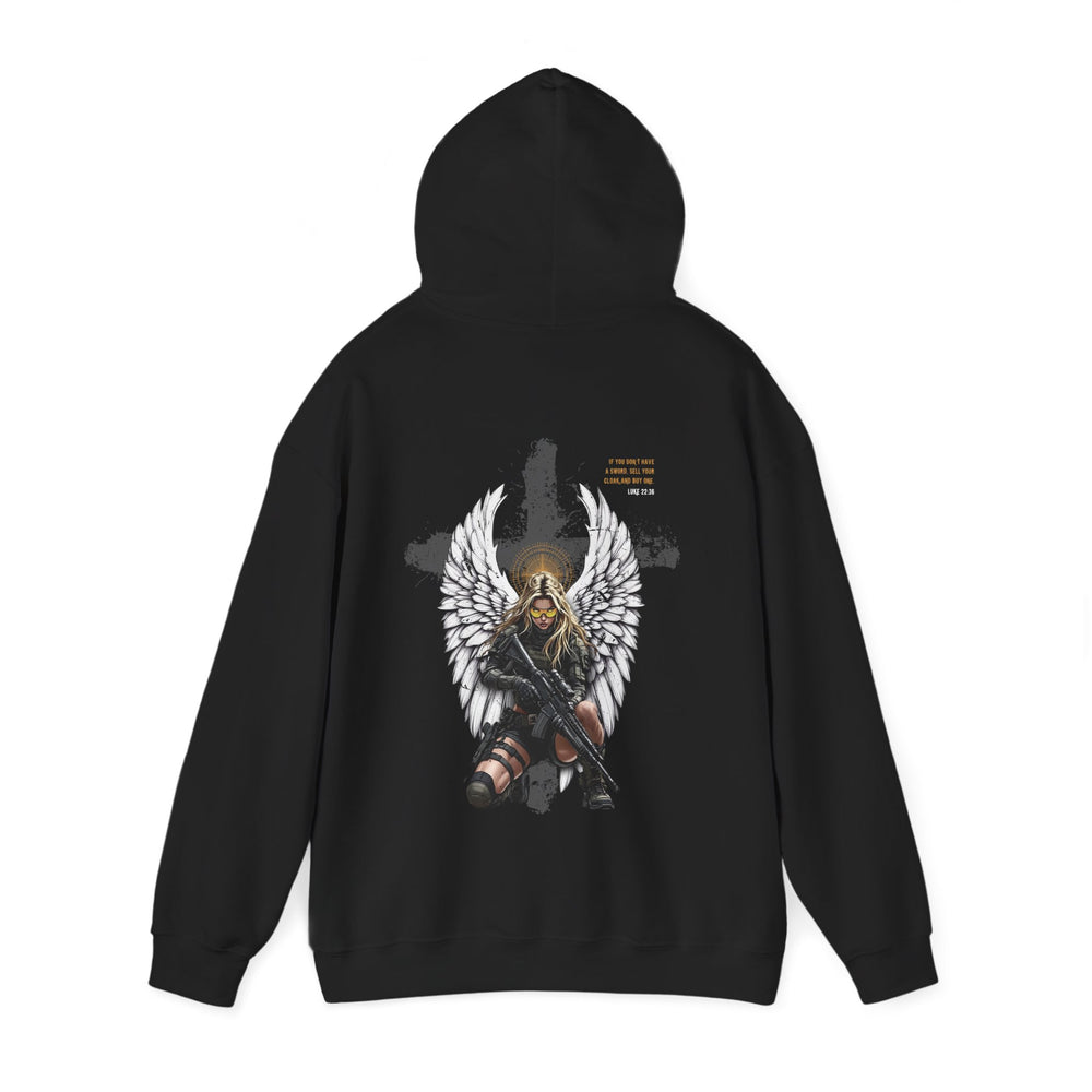 FEMALE ARCHANGEL LUKE 22:36 HOODIE