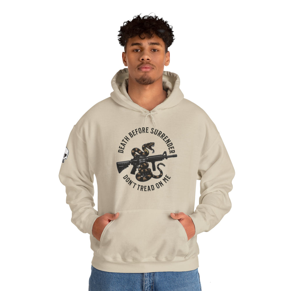 COLOR DEATH BEFORE SURRENDER HOODIE