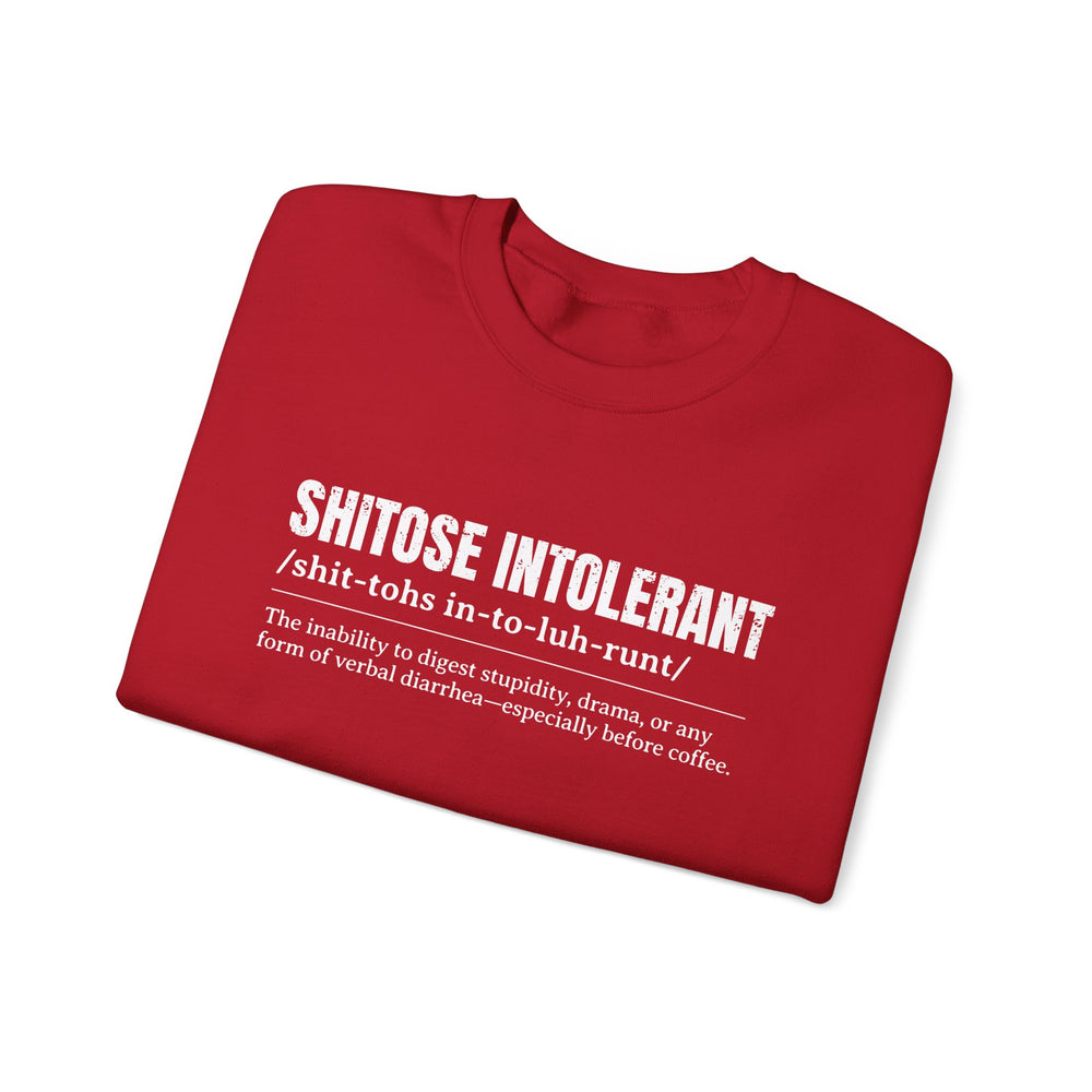 SHITOSE INTOLERANT SWEATSHIRT