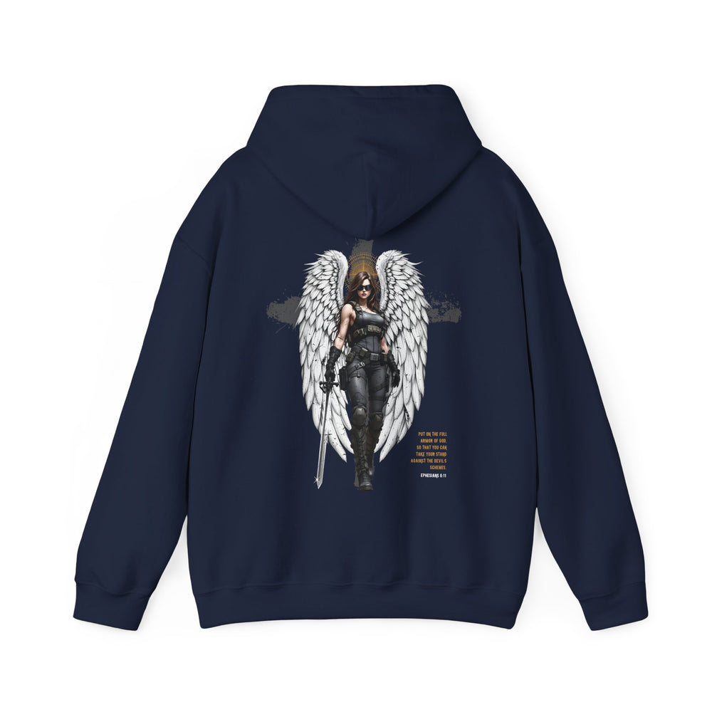 FEMALE ARCHANGEL EPHESIANS 6:11 HOODIE