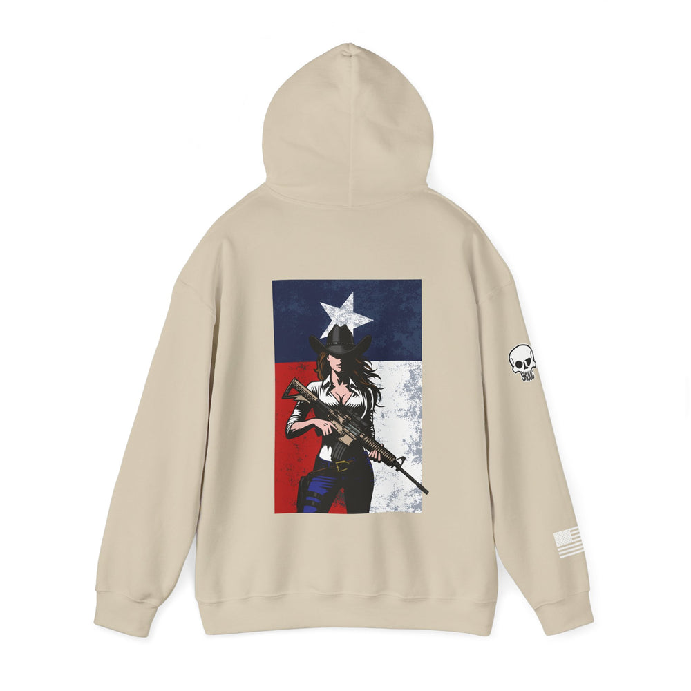 TEXAS COWGIRL DEFENDER HOODIE