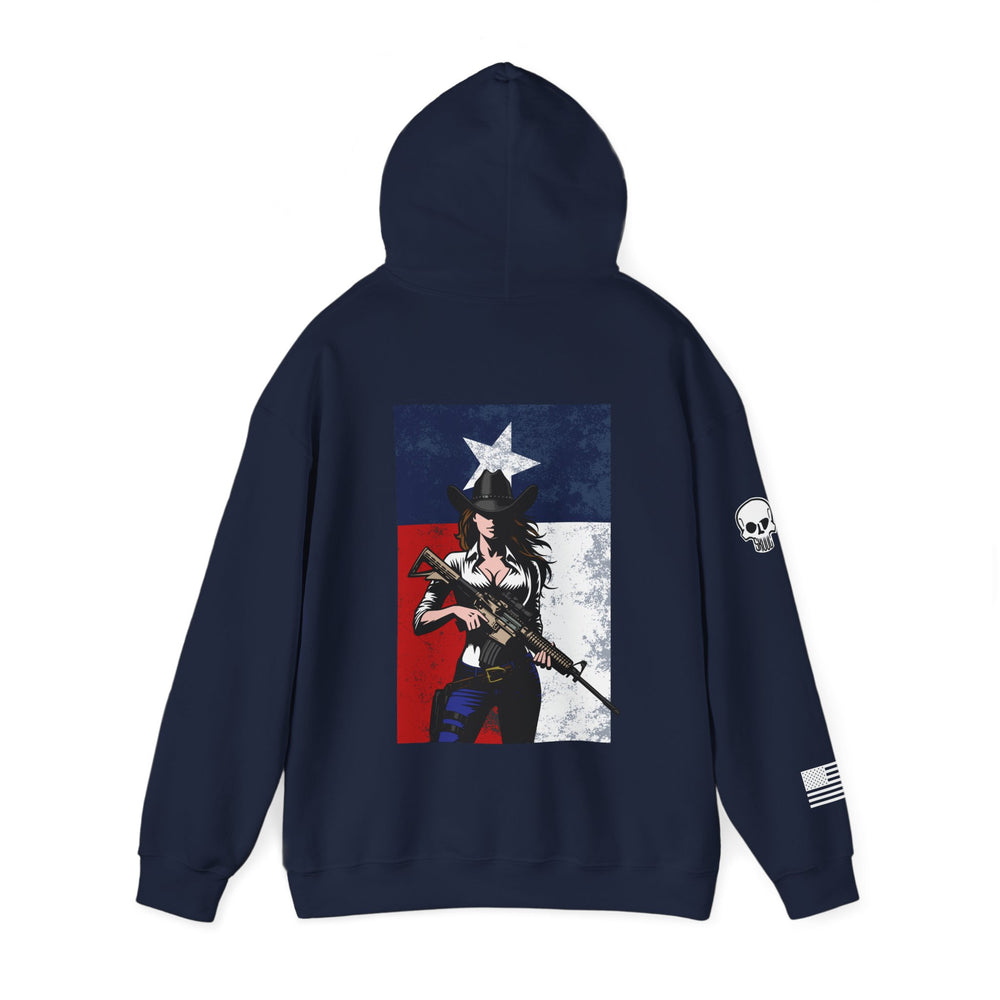 TEXAS COWGIRL DEFENDER HOODIE