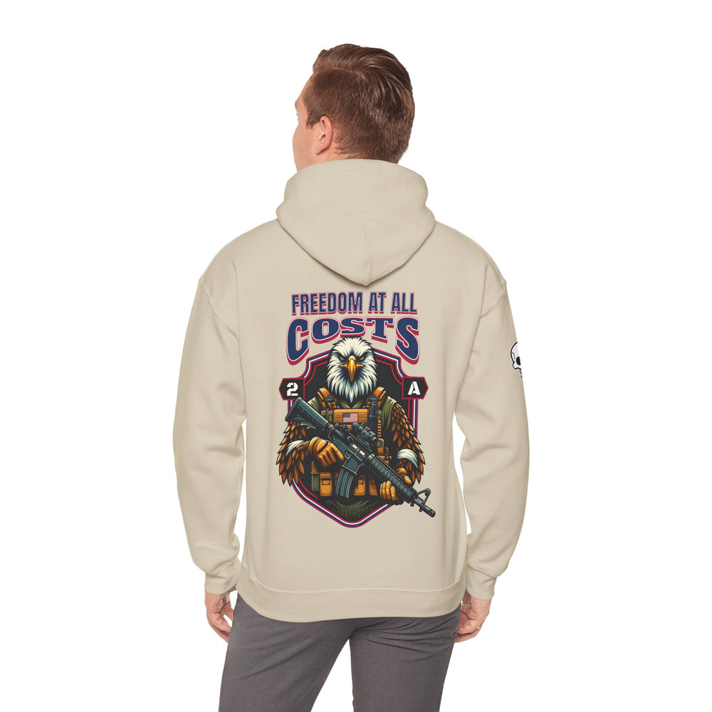 AMERICAN BALD EAGLE FREEDOM HOODIE