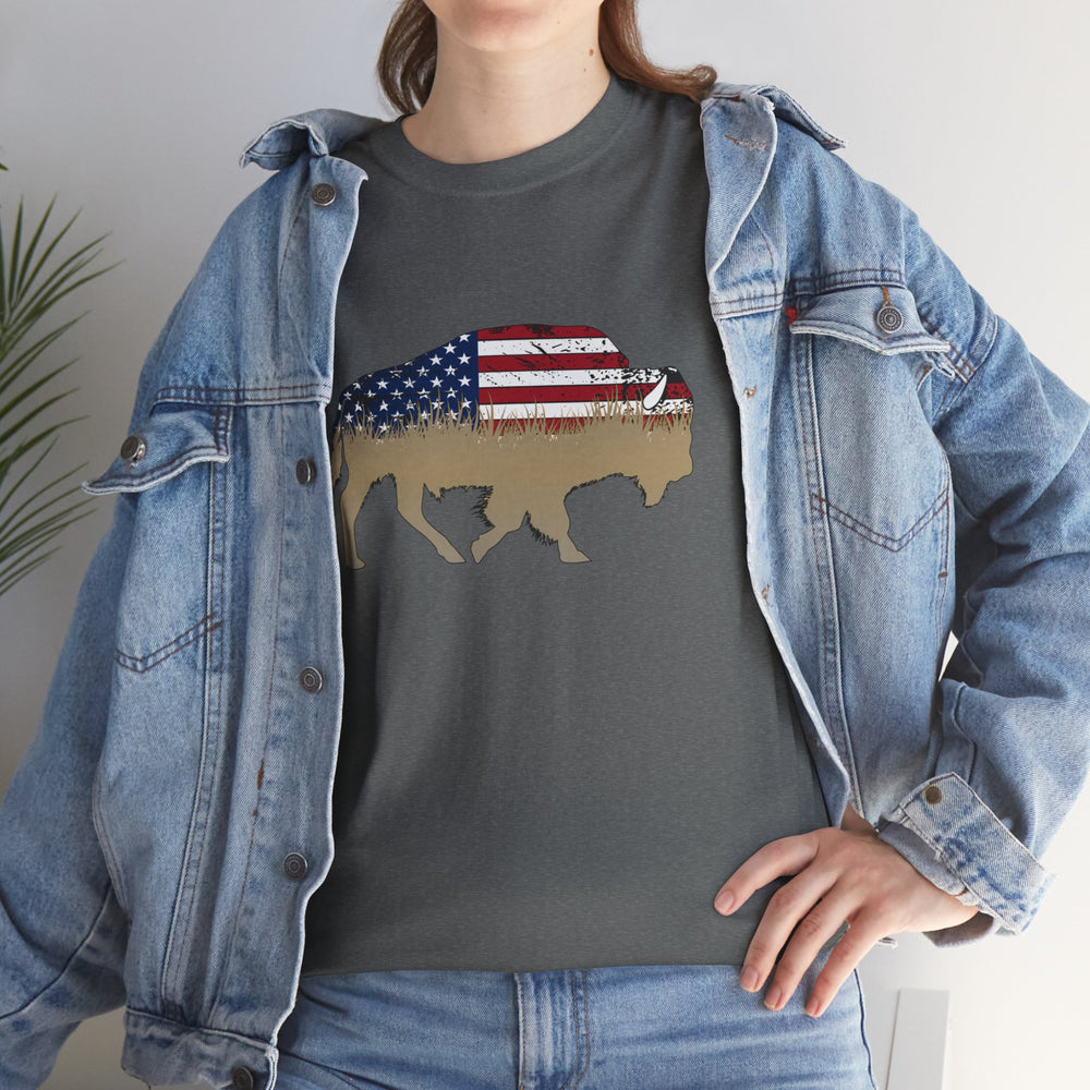 FREEDOM USA BISON T SHIRT