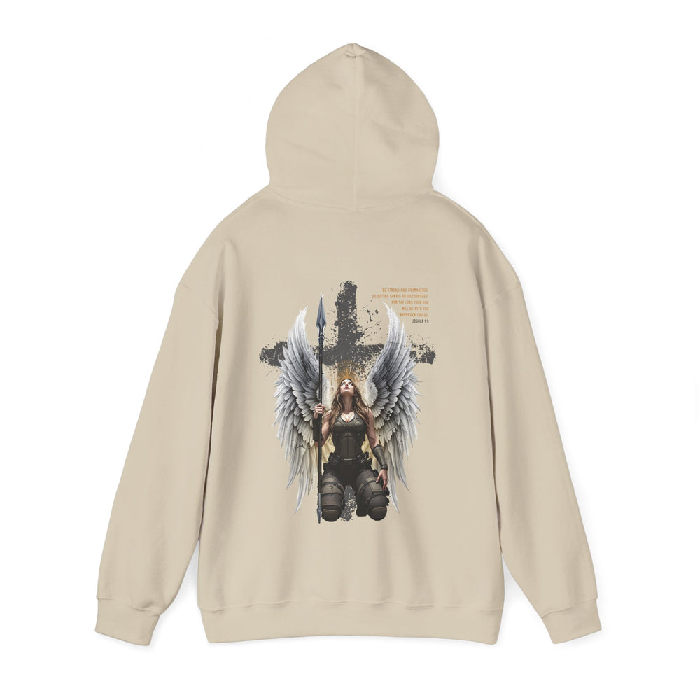 FEMALE ARCHANGEL JOSHUA 1:9 HOODIE