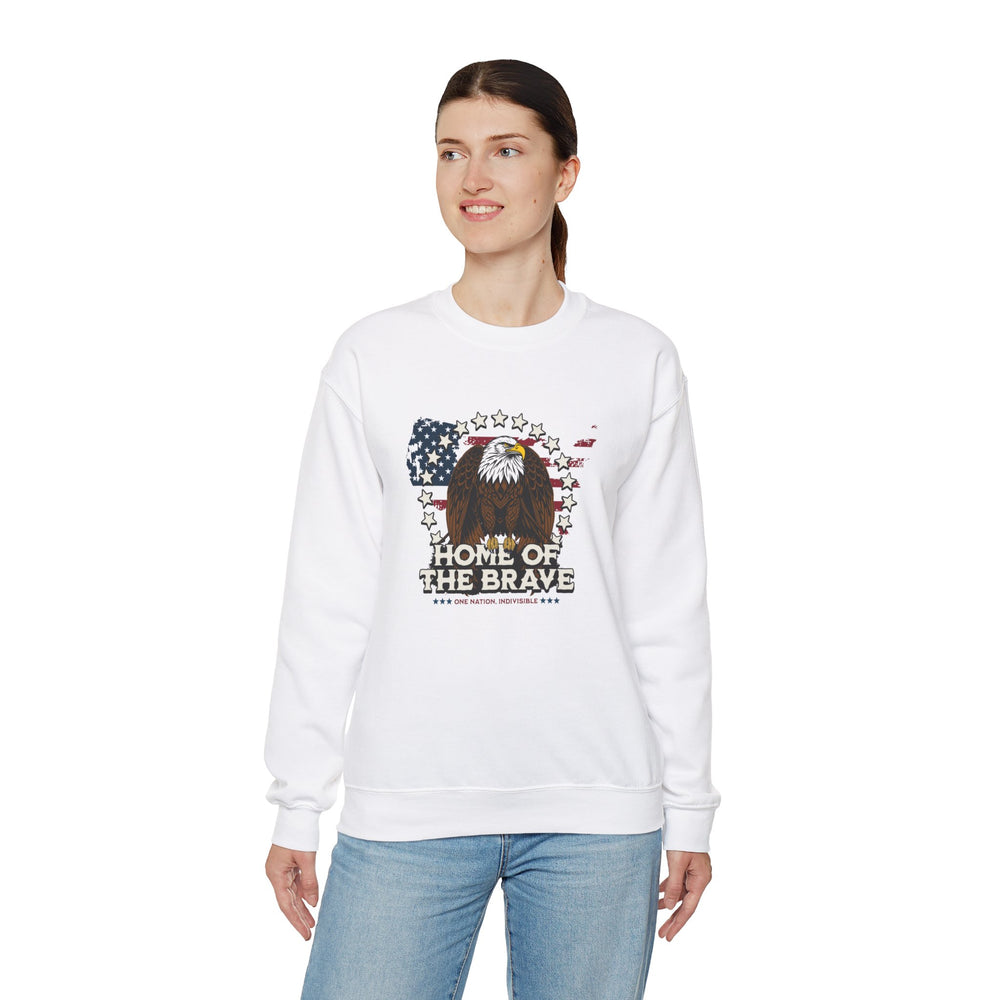 HOME OF THE BRAVE SWEATSHIRT