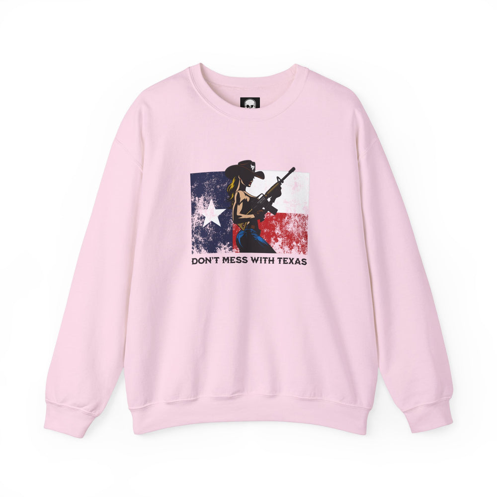 DON'T MESS WITH TEXAS COWGIRL SWEATSHIRT