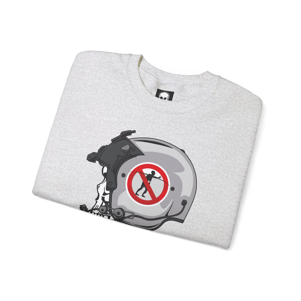 NO ZOMBIE RIDES SWEATSHIRT