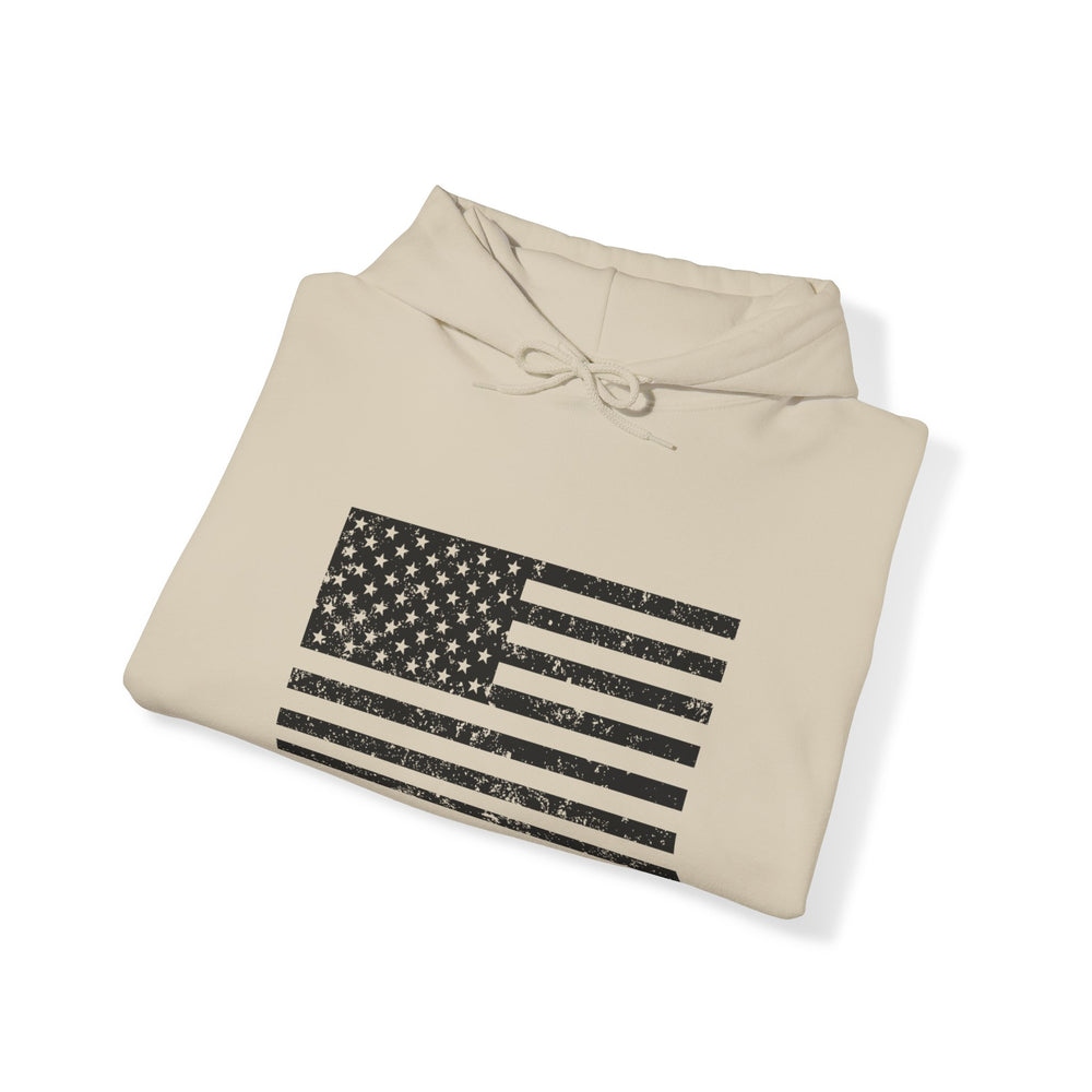 US GRUNGE FLAG HOODIE