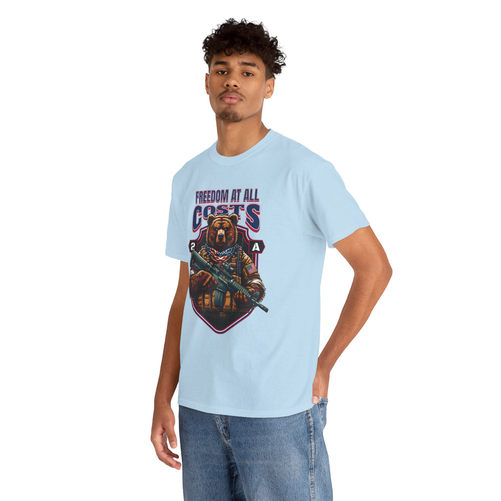 GRIZZLY BEAR FREEDOM T SHIRT