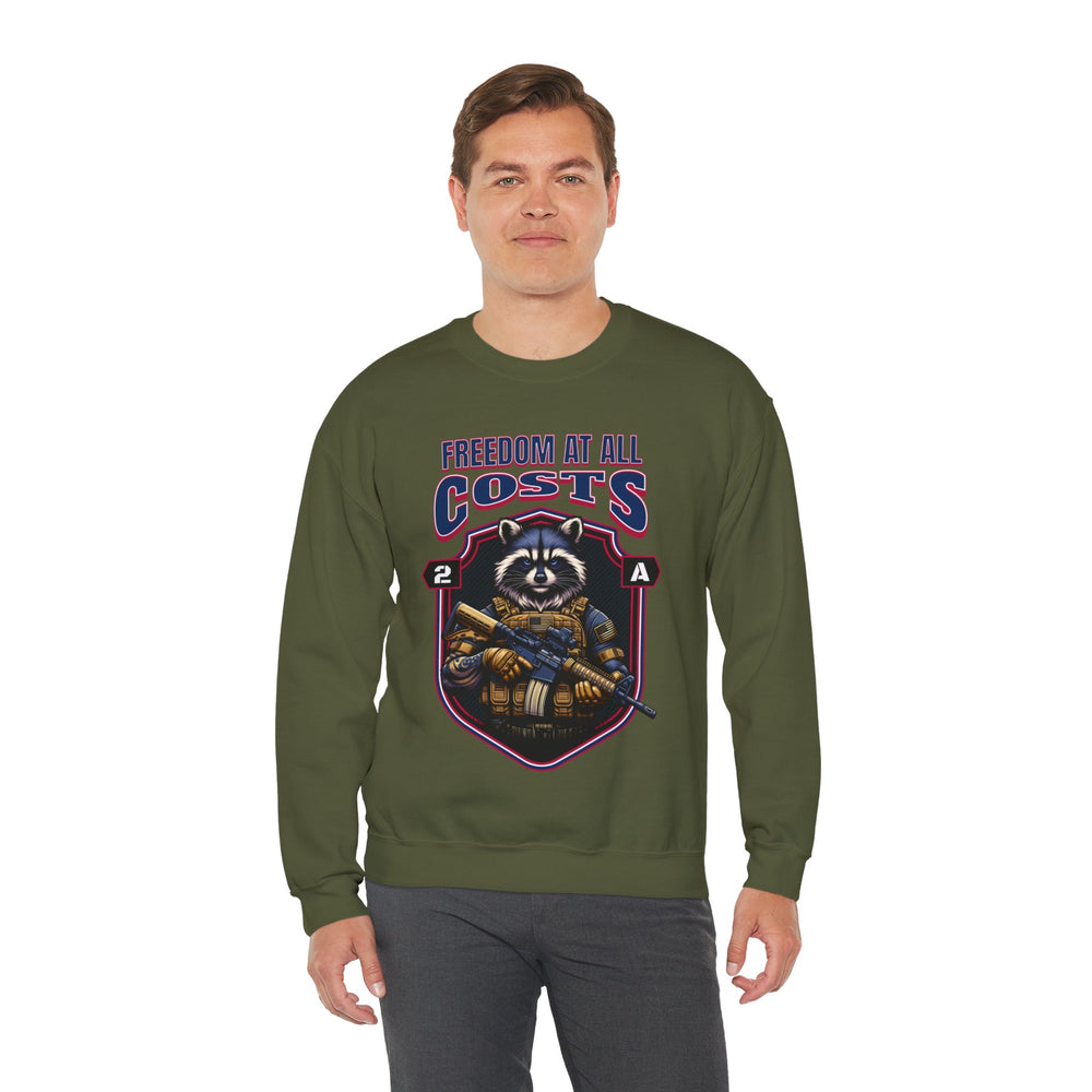 RACCOON FREEDOM SWEATSHIRT