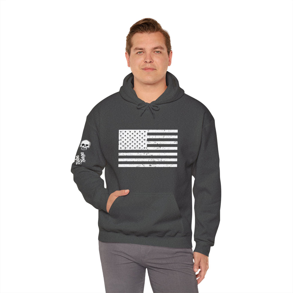 US GRUNGE FLAG HOODIE