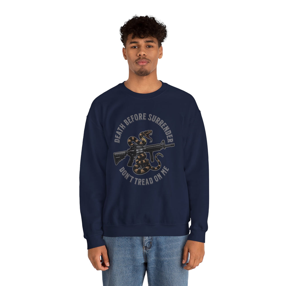 COLOR DEATH BEFORE SURRENDER SWEATSHIRT