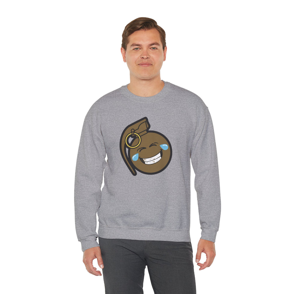 LAUGH BOMB SWEATSHIRT