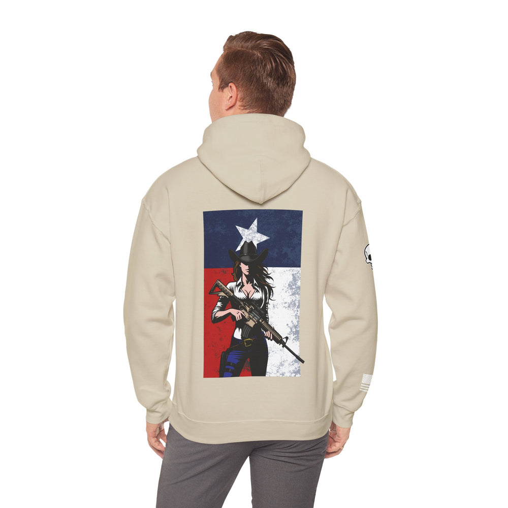 TEXAS COWGIRL DEFENDER HOODIE