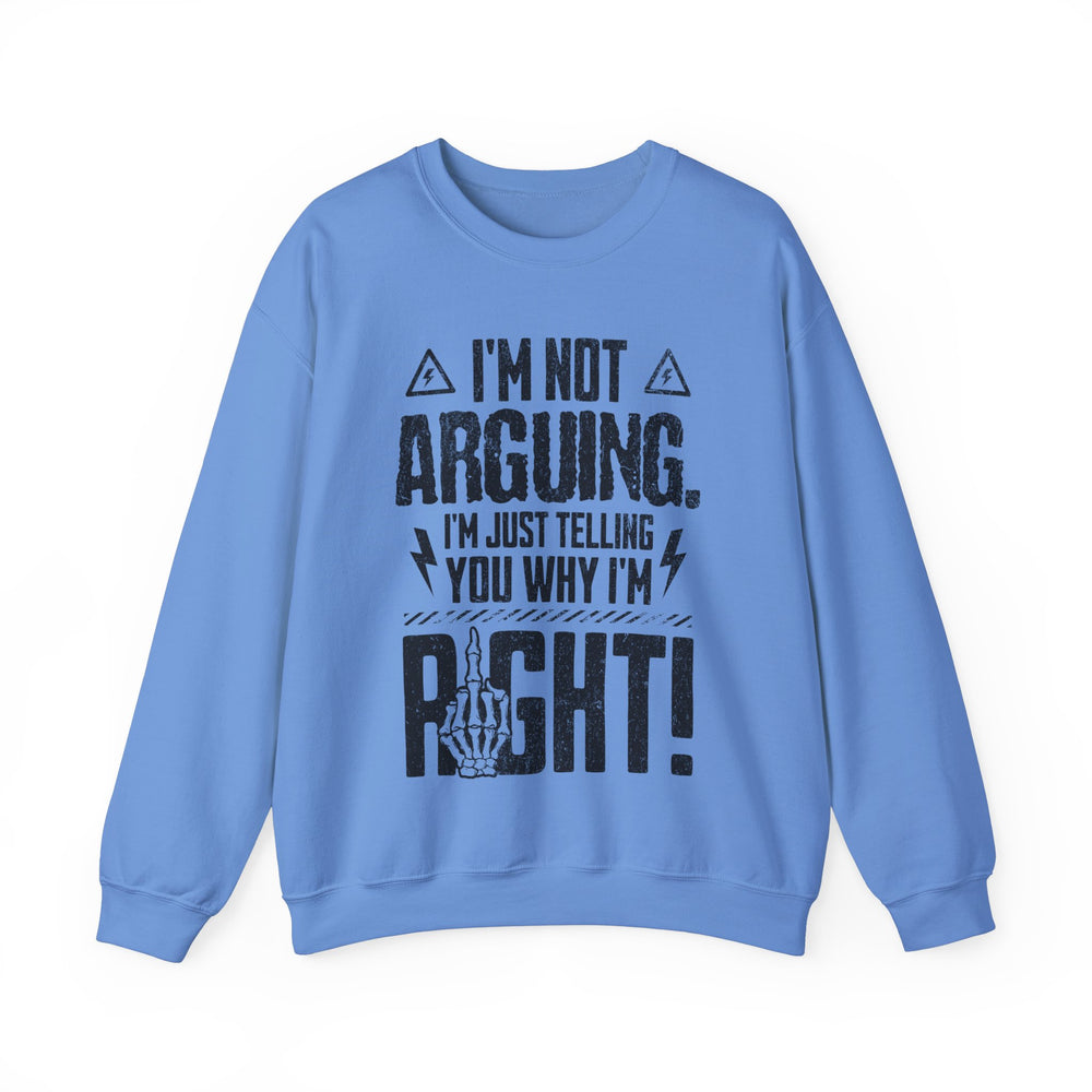 RIGHT BY DEFAULT SWEATSHIRT