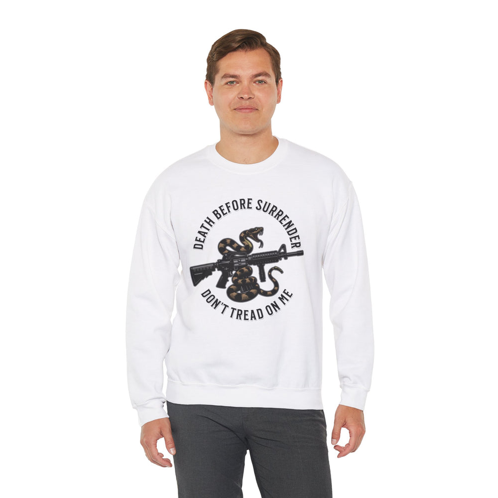 COLOR DEATH BEFORE SURRENDER SWEATSHIRT