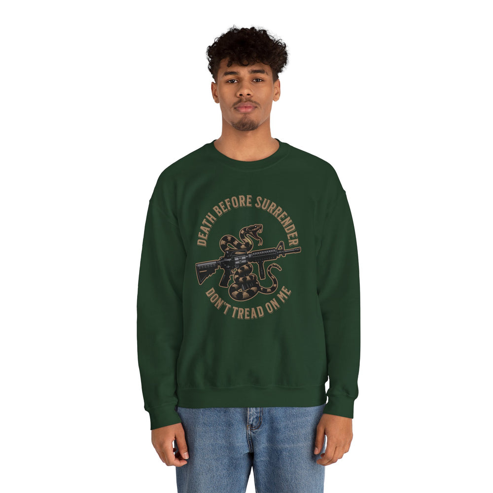 COLOR DEATH BEFORE SURRENDER SWEATSHIRT