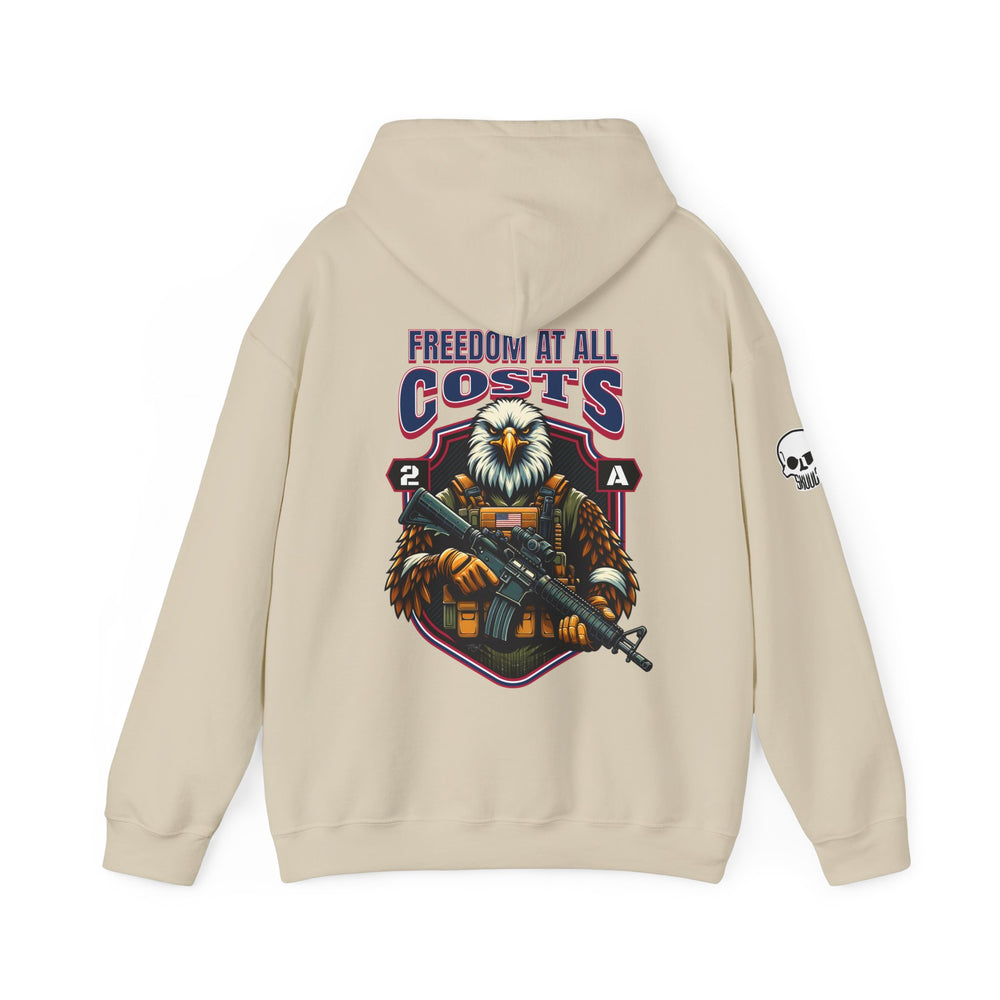 AMERICAN BALD EAGLE FREEDOM HOODIE