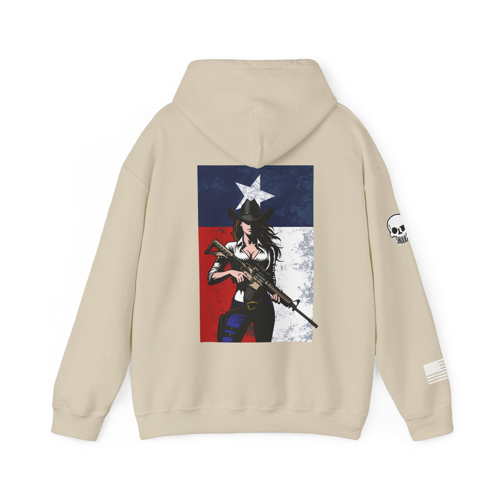 TEXAS COWGIRL DEFENDER HOODIE