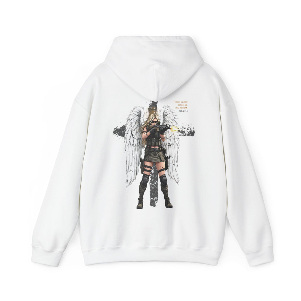 FEMALE ARCHANGEL PSALM 27:3 HOODIE
