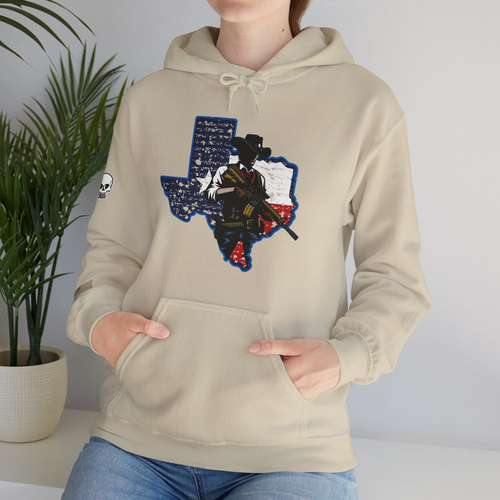 TEXAS STATE COWBOY HOODIE