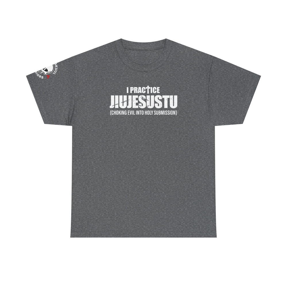 I PRACTICE JIUJESUSTU T SHIRT