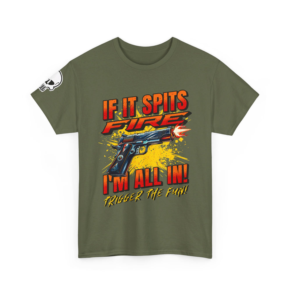 1911 SPITTING FIRE T SHIRT