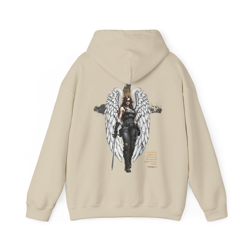 FEMALE ARCHANGEL EPHESIANS 6:11 HOODIE