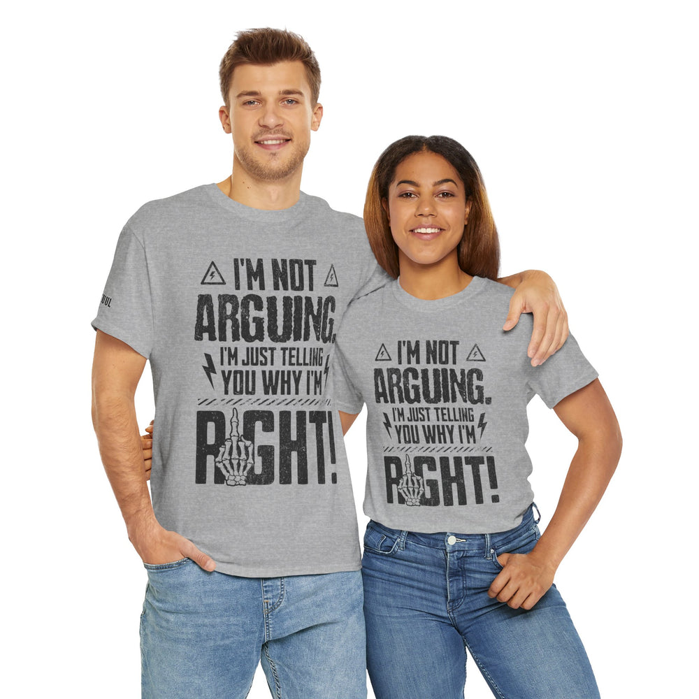 RIGHT BY DEFAULT T SHIRT